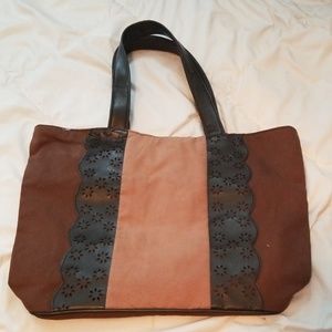 Brown Tote Bag